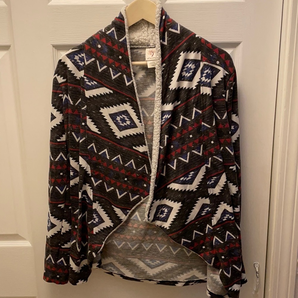 Woman’s native style shawl size L